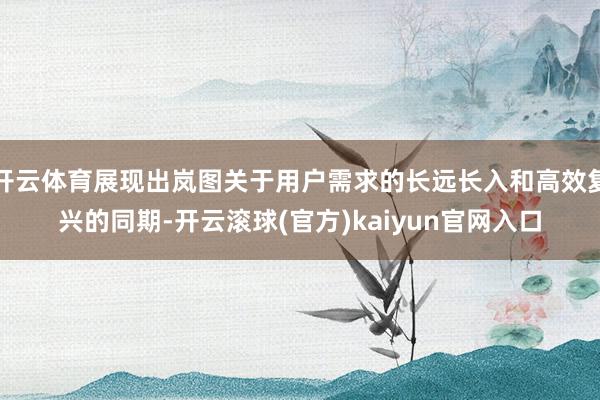 开云体育展现出岚图关于用户需求的长远长入和高效复兴的同期-开云滚球(官方)kaiyun官网入口