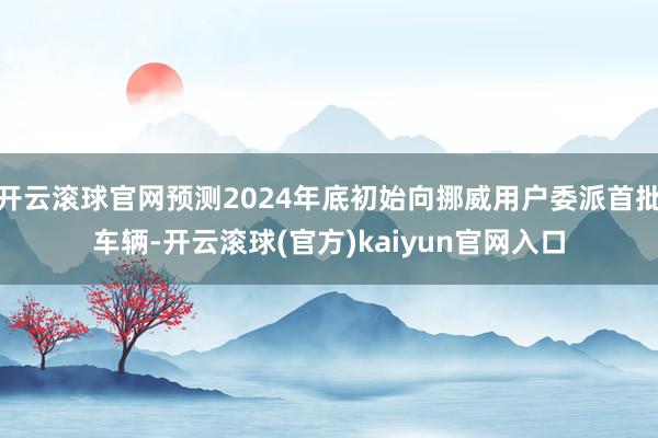 开云滚球官网预测2024年底初始向挪威用户委派首批车辆-开云滚球(官方)kaiyun官网入口